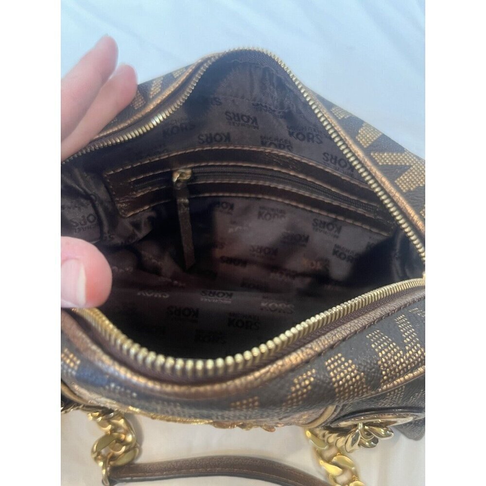 Michael Kors Grayson satchel boston bag - Picture 11 of 16